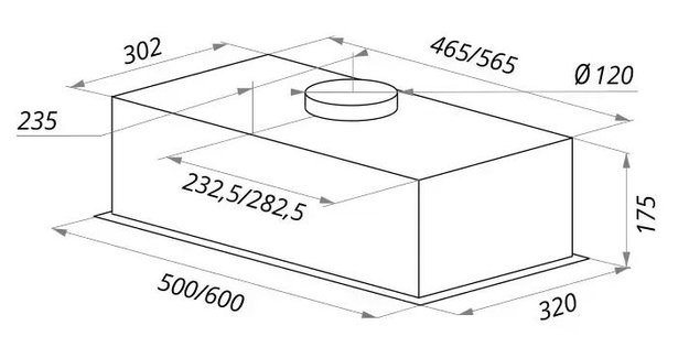 Встраиваемая кухонная вытяжка MAUNFELD Crosby Push 60 нержавеющая сталь в Тюмени (preview 11)