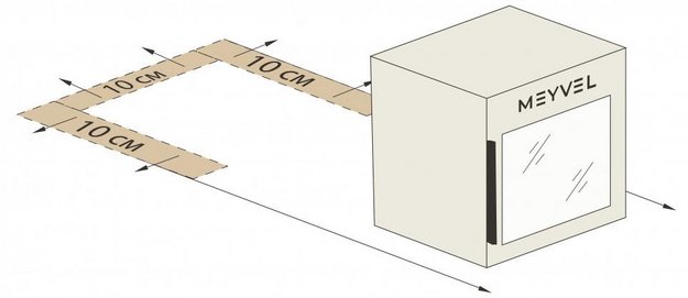 Винный шкаф Meyvel MV12-TBF1 в Тюмени (preview 8)