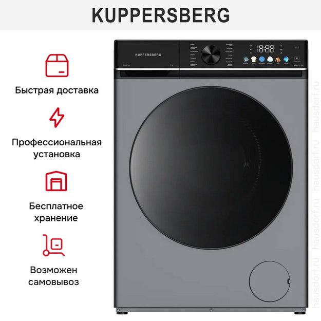 Стиральная машина Kuppersberg WM 410 GR в Тюмени (preview 5)