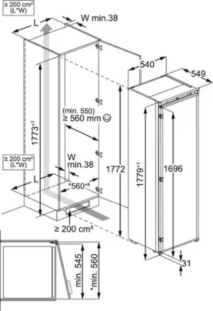 Встраиваемая морозильная камера Electrolux KUN7NE18S в Тюмени (фото 7) Встраиваемая морозильная камера Electrolux KUN7NE18S в Тюмени (preview 7)