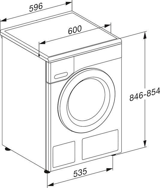 Стирально-сушильная машина Miele WTD160WCS на иностранном языке в Тюмени (preview 4)