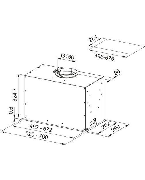Вытяжка Franke FBFE BK MATT A52 в Тюмени (preview 8)