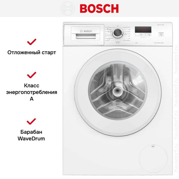 Стиральная машина Bosch WGE02200BY в Тюмени (preview 9)