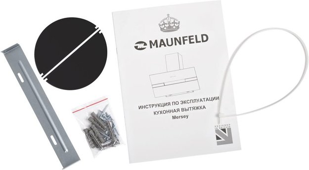 Кухонная вытяжка MAUNFELD Mersey 60 белый\вставка сатин в Тюмени (preview 18)