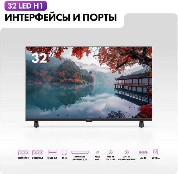 Телевизор Haier 32 LED H1 в Тюмени (preview 10)
