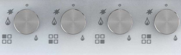 Газовая стеклянная варочная панель Korting HGG 6805 CW в Тюмени (preview 3)