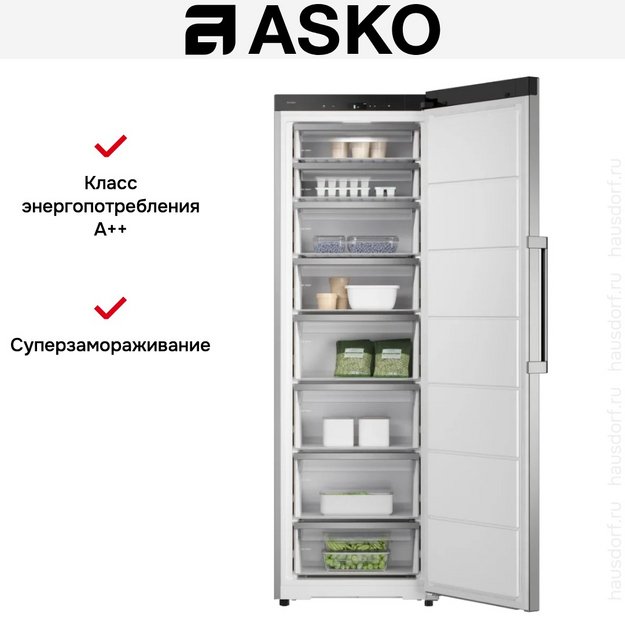 Морозильная камера Asko RFF586KNCS1 в Тюмени (preview 7)