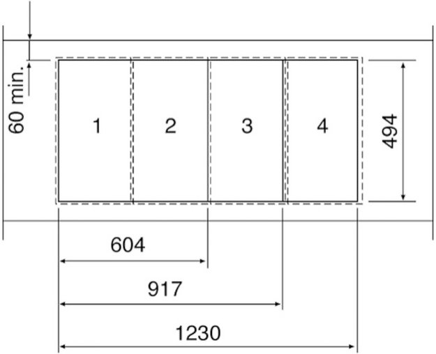 Соединительная планка для встраиваемых варочных панелей Smeg LGPGF-1 в Тюмени (preview 3)