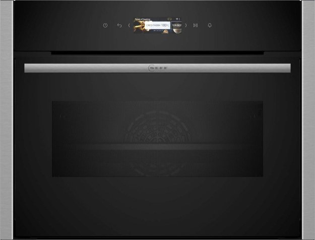 Компактный духовой шкаф с микроволнами Neff C24MR21N0 в Тюмени (preview 1)