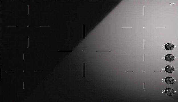 Индукционная варочная панель Ilve HVI395/BK в Тюмени (preview 1)