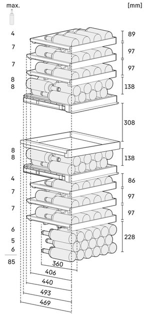 Винный шкаф Liebherr WPgbi 5283 Vinidor Selection в Тюмени (preview 9)