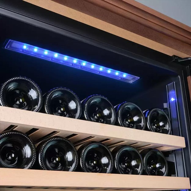 Винный шкаф Meyvel MV163PRO-KBT2 (Итальянский орех) в Тюмени (preview 12)