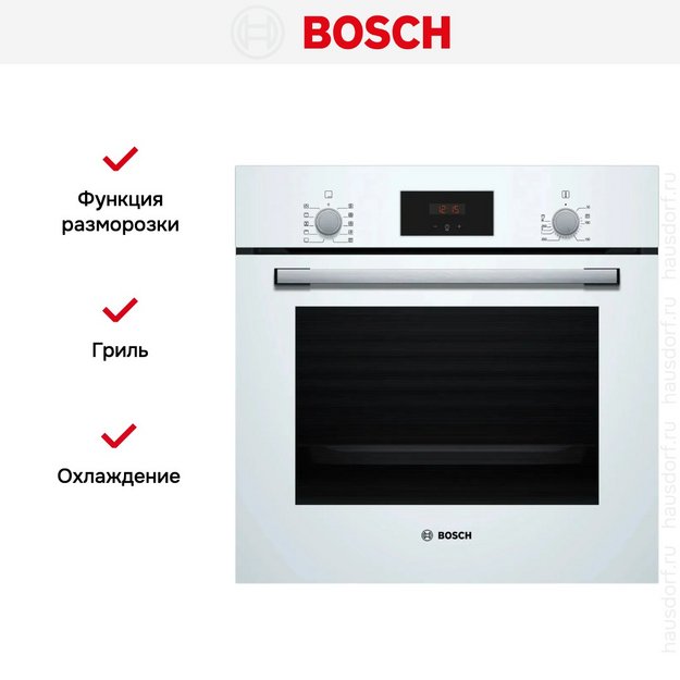 Духовой шкаф Bosch HBF512BW1T в Тюмени (preview 6)