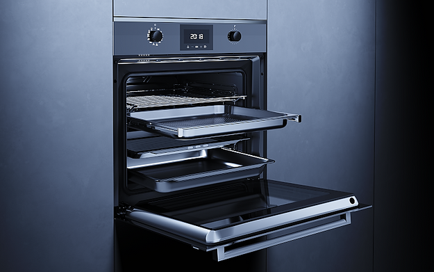 Духовой шкаф с паром Kuppersbusch BD 6340.0 S6 Black Steel в Тюмени (preview 2)