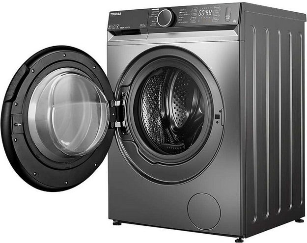 Стирально-сушильная машина Toshiba TWD-BM110GF4RU(SK) в Тюмени (preview 4)