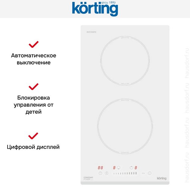 Индукционная варочная панель Korting HI 30041 BW в Тюмени (preview 4)