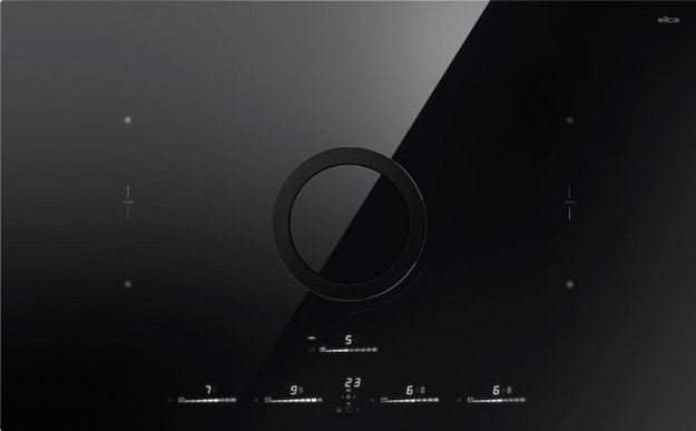 Варочная панель с вытяжкой Elica SWITCH GLOW EVO BL/A/83 в Тюмени (preview 1)