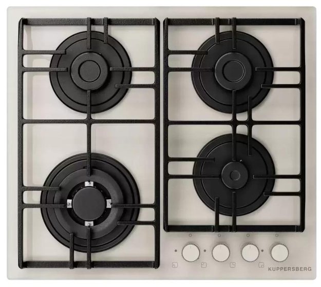 Газовая варочная панель Kuppersberg FG 69 W в Тюмени (preview 1)