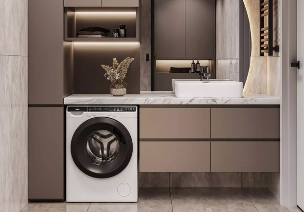 Компактная стиральная машина под раковину Haier HW50-BP1026 в Тюмени (preview 7)