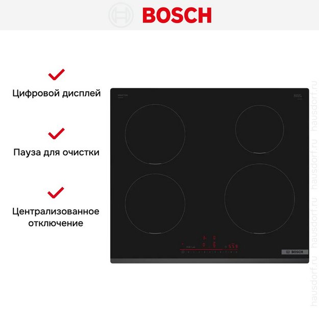 Индукционная варочная панель Bosch PIE631HB1E в Тюмени (preview 6)