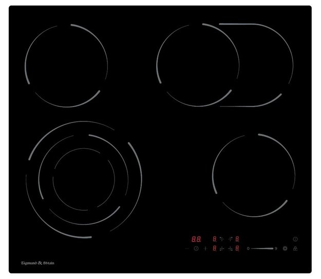 Стеклокерамическая варочная панель Zigmund Shtain CN 51.6 B в Тюмени (preview 1)