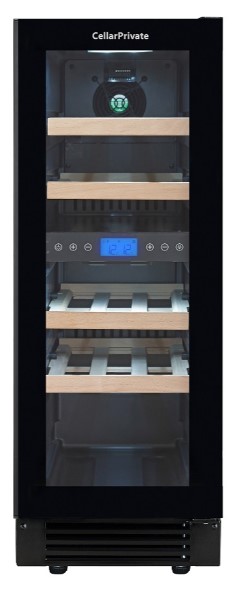 Встраиваемый под столешницу винный шкаф CellarPrivate CP017-2TBH в Тюмени (preview 4)