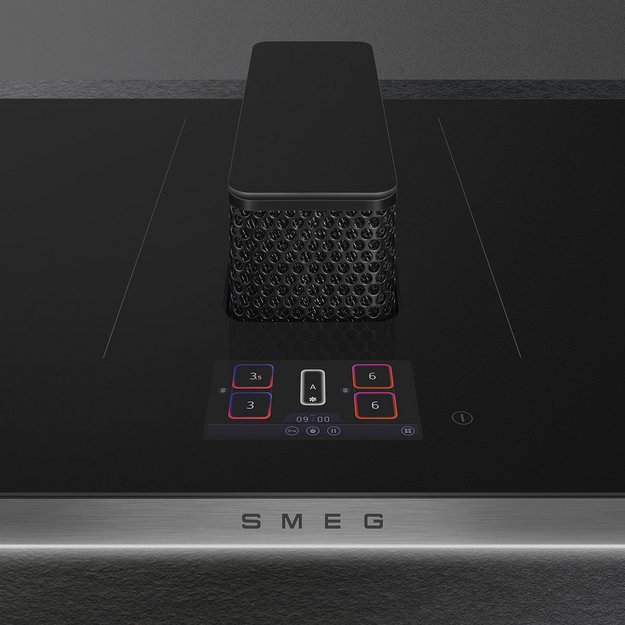 Варочная панель с вытяжкой Smeg HHSL7845X в Тюмени (preview 7)