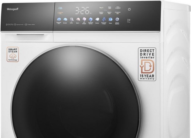 Стиральная машина Weissgauff WM 62210 Direct Drive Touch Inverter Steam в Тюмени (preview 6)