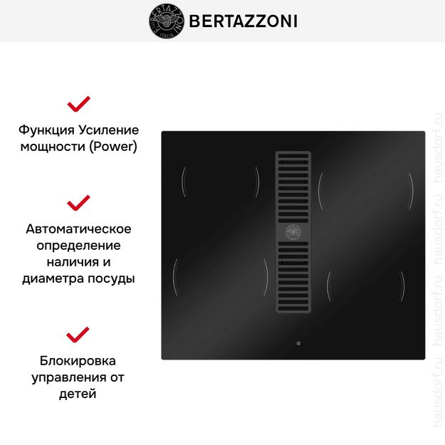 Варочная панель Bertazzoni P604ICH30NP в Тюмени (preview 2)