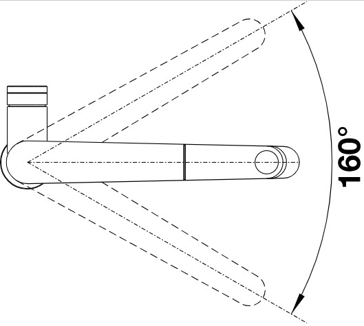 Смеситель Blanco PANERA-S 521547 нержавеющая сталь в Тюмени (preview 10)
