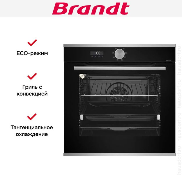 Встраиваемый духовой шкаф Brandt BOH7534LX в Тюмени (preview 7)