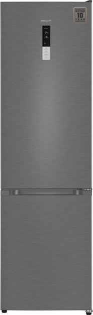 Отдельностоящий холодильник с инвертором Weissgauff WRK 2000 Full NoFrost Inverter Dark Grey в Тюмени (preview 1)