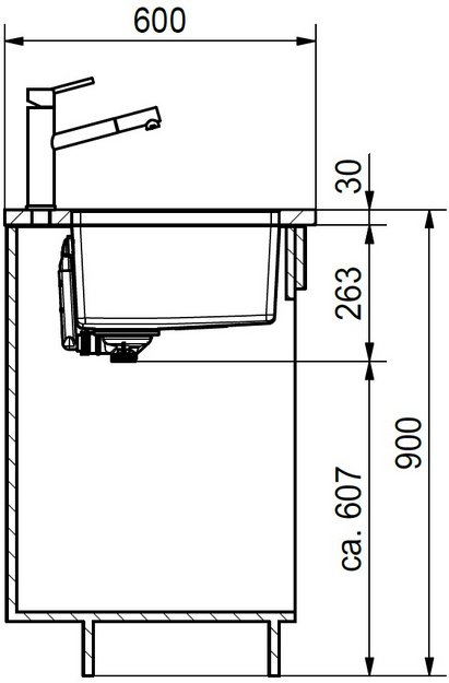 Мойка Franke FEX 110-50 сталь в Тюмени (preview 3)