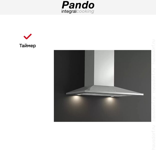 Вытяжка Pando P-227/60 IX 850 S.E.C. 230/50 в Тюмени (preview 7)