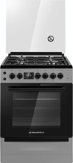 Комбинированная плита Maunfeld MGC60ECGR05 в Тюмени (preview 1)