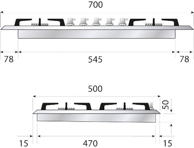 Варочная панель Ilve HCB70CN/AWB в Тюмени (preview 2)