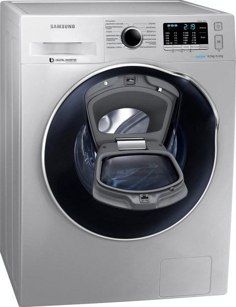 Стирально-сушильная машина Samsung WD 80K5410 OS AddWash в Тюмени (preview 8)