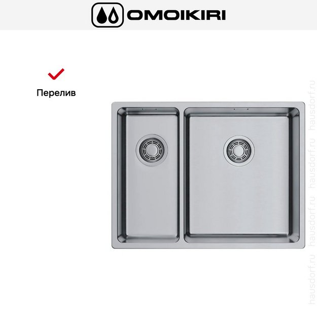 Мойка Omoikiri Tadzava 58-2-U/I-IN ULTRA 15 IN-R в Тюмени (preview 4)