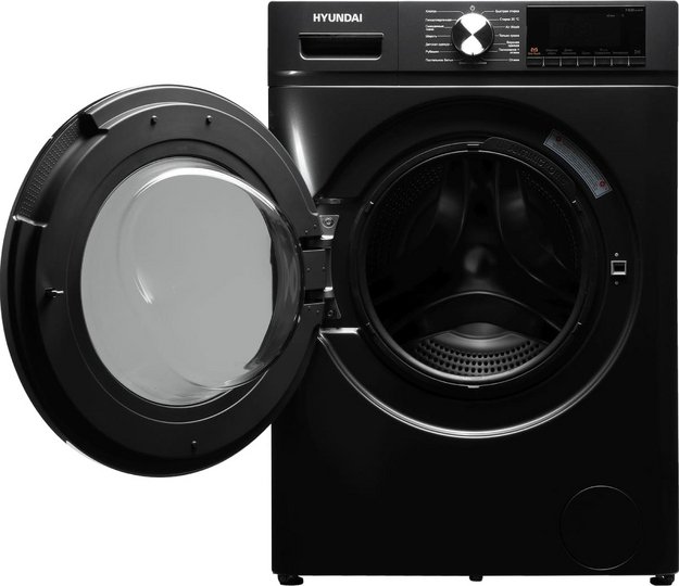 Стирально-сушильная машина Hyundai WFD9403 темно-серый в Тюмени (preview 5)