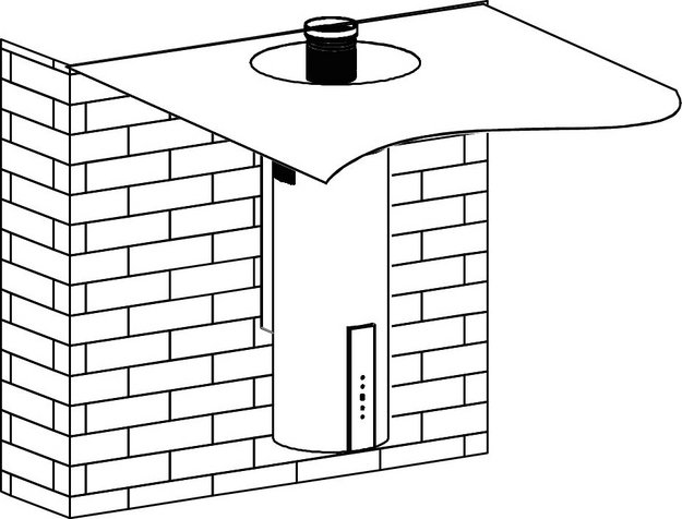 Вытяжка Korting KHC 35969 DW Cylinder в Тюмени (preview 4)