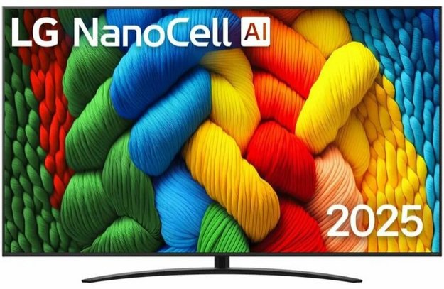 Телевизор LG 86NANO81A6A 86" (218 см) 2025 черный в Тюмени (preview 1)