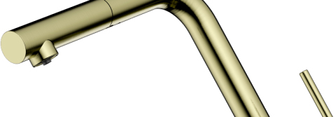 Смеситель Omoikiri KARATSU-S LG светлое золото в Тюмени (preview 2)