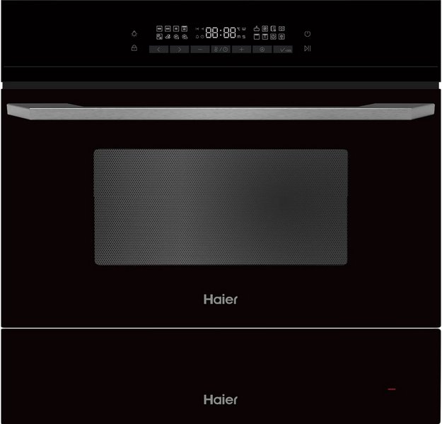 Духовой шкаф с свч Haier В/HMX-BDC399B в Тюмени (preview 2)