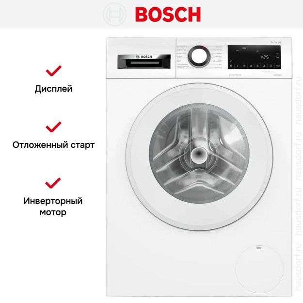 Стиральная машина Bosch WGG242Z2SN в Тюмени (preview 9)