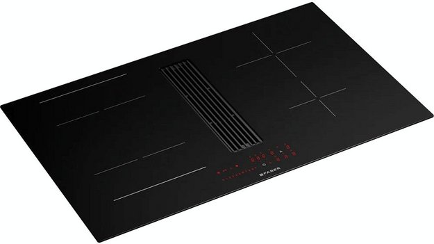 Варочная панель со встроенной вытяжкой Faber Galileo Linear F830 в Тюмени (preview 2)