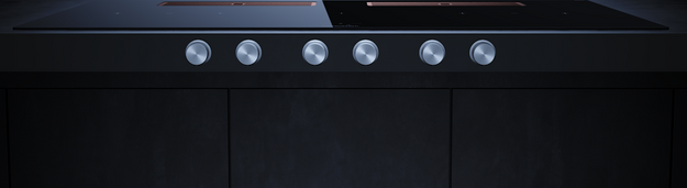 Индукционная варочная поверхность с вытяжкой Kuppersbusch KMI 12850.0 SR-E Copper в Тюмени (preview 4)