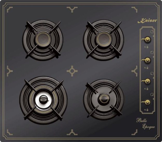 Независимая газо-керамическая поверхность Kaiser KCG 6976 GBE Turbo в Тюмени (preview 1)