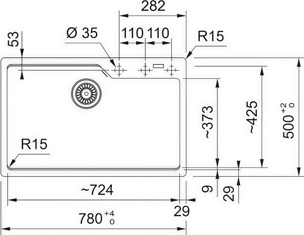 Мойка Franke UBG 610-72 снежно-белый в Тюмени (preview 2)
