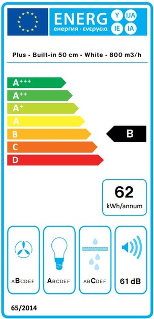 Встраиваемая вытяжка Falmec GRUPPO INCASSO PLUS 50 WH в Тюмени (preview 3)