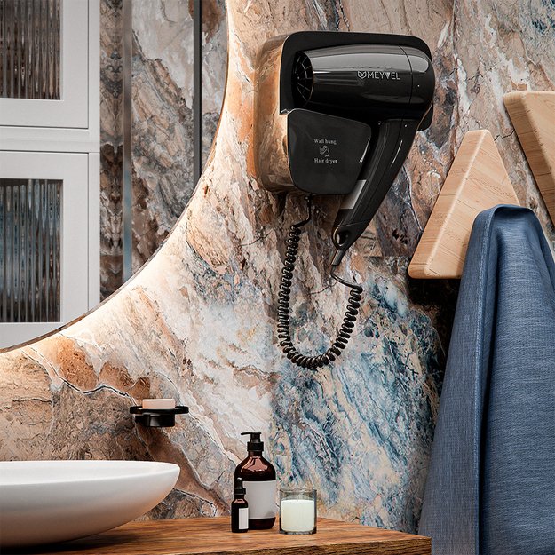 Настенный фен Meyvel MF4-1300 (Black) в Тюмени (preview 2)